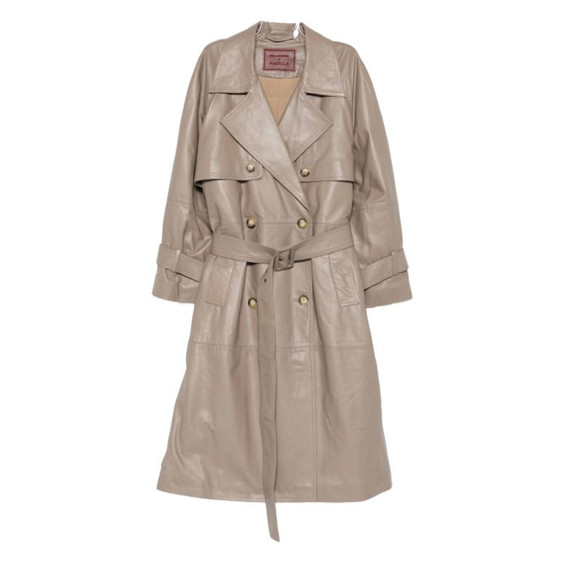 Stella Maxwell For Marella Double-breasted Belted Trench Coat