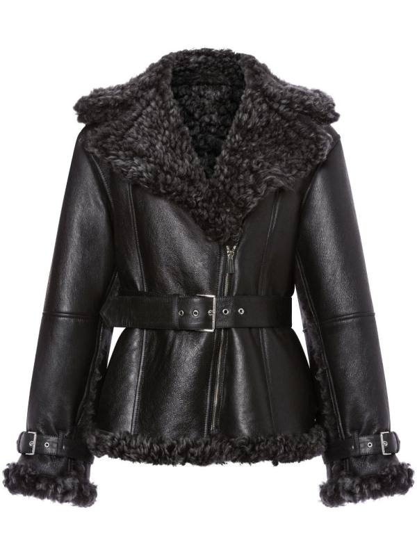 reversible sheepskin coat