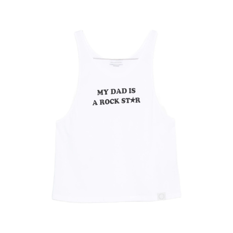 Stella Mccartney Slogan-print Vest Top