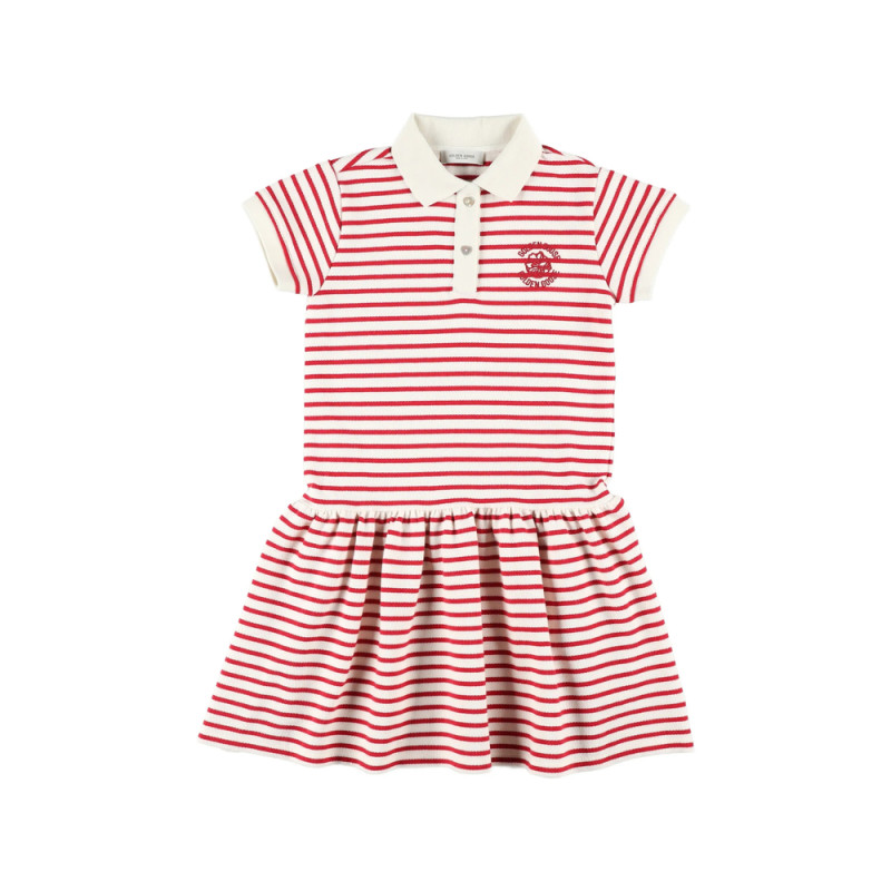 Golden Goose Striped Polo Dress