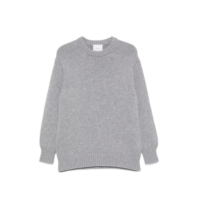 Malo Ribbed-knit Crew-neck Sweater