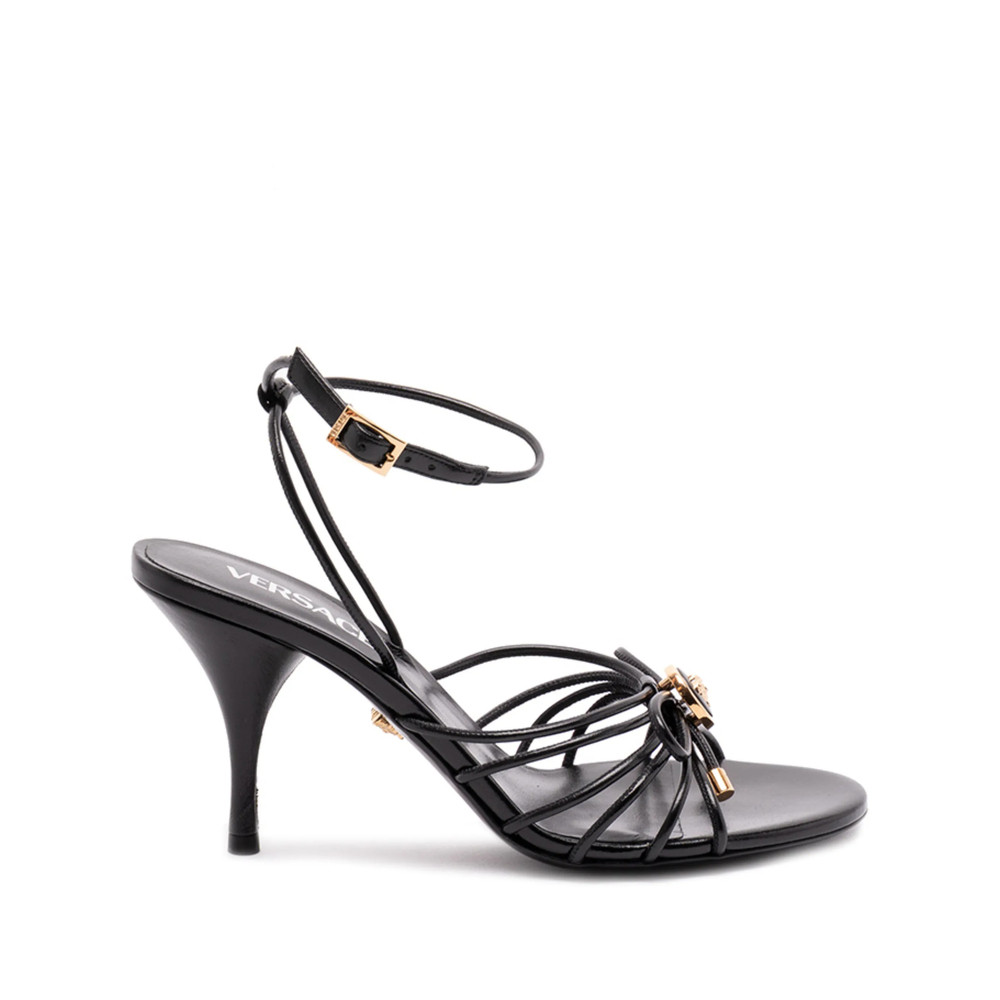 Versace 85mm Medusa-appliqué Heeled Sandals
