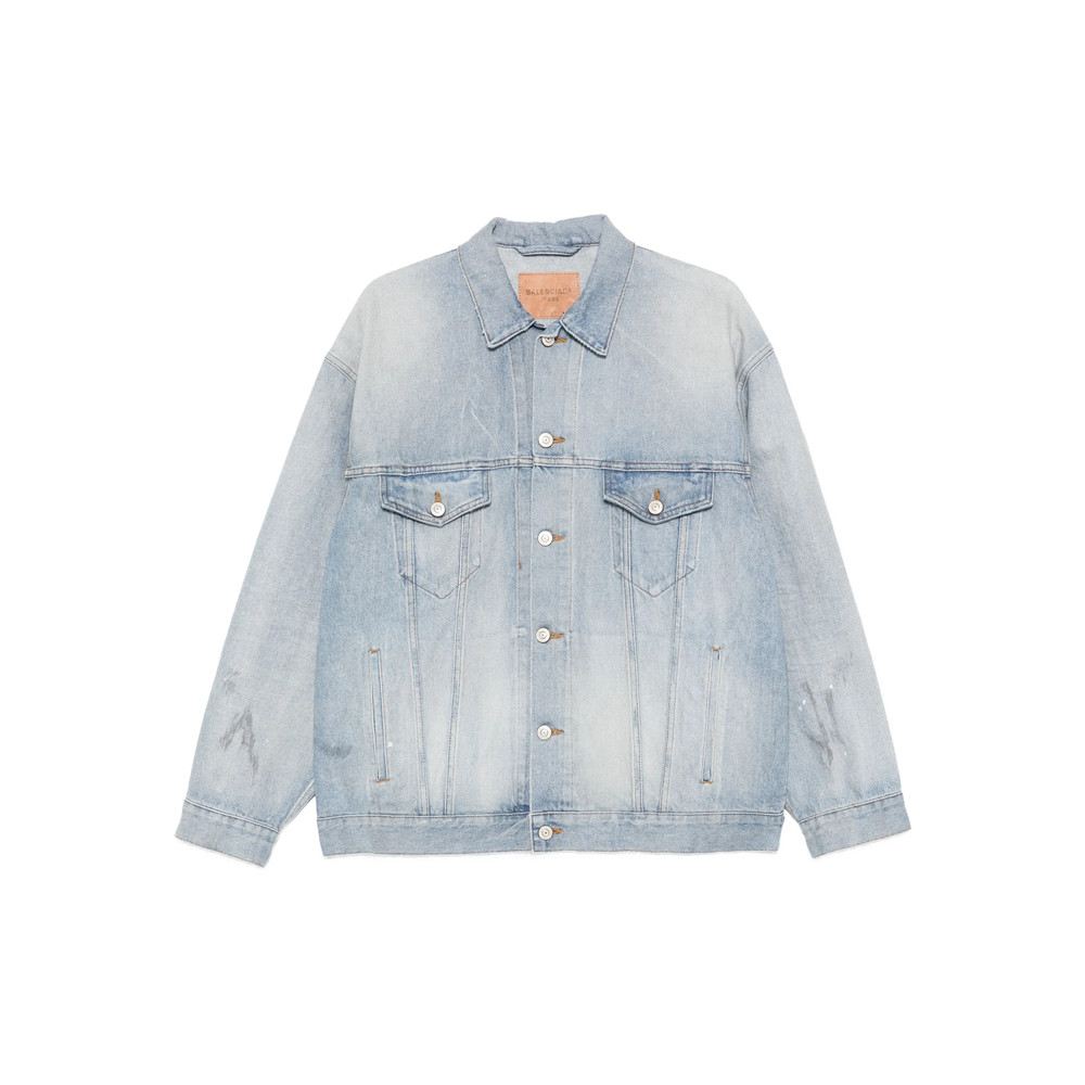 Balenciaga Button Denim Jacket