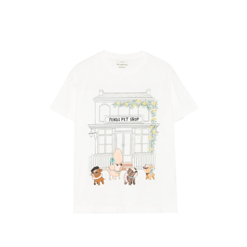 Fendi Graphic-print T-shirt