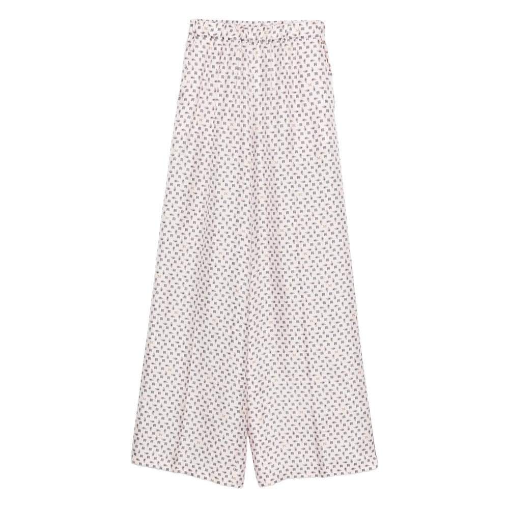 Max Mara X E. Marinella Printed Trousers