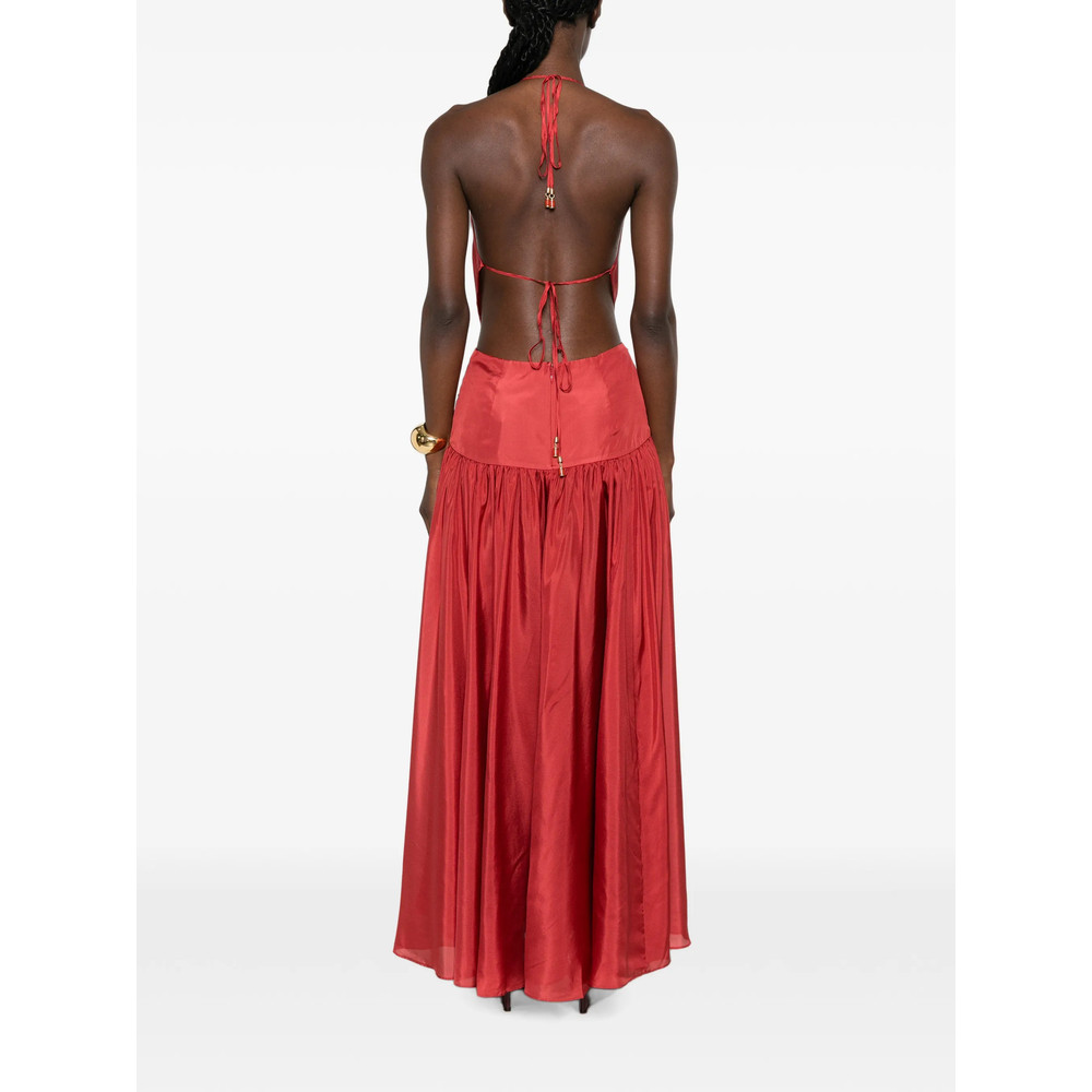 Zimmermann Cut-out Halterneck Maxi Dress