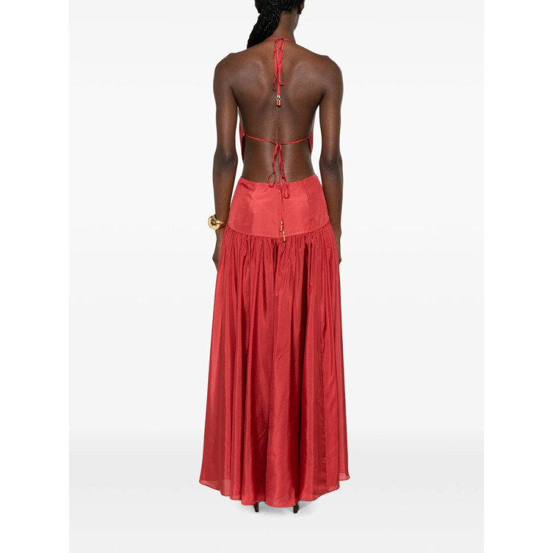Zimmermann Cut-out Halterneck Maxi Dress