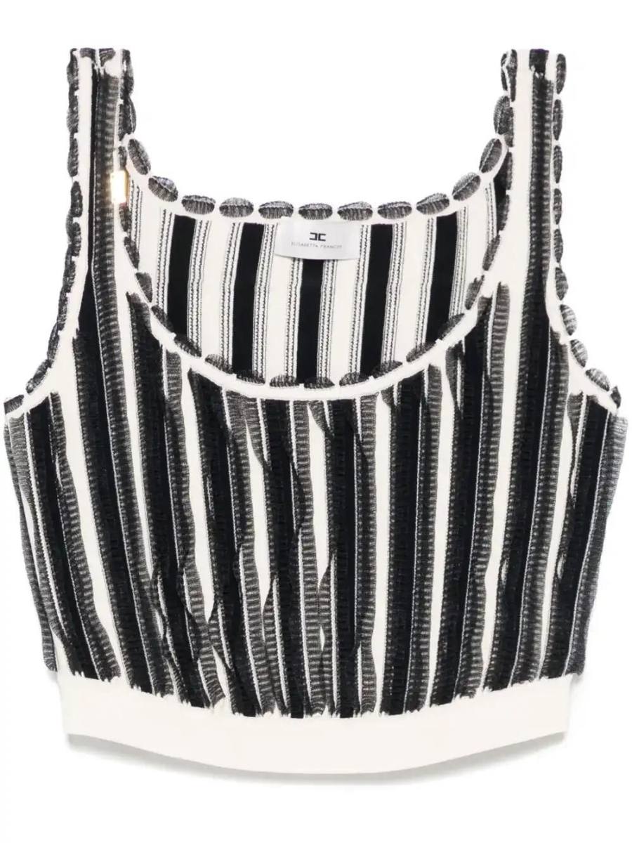micro-ruffles top