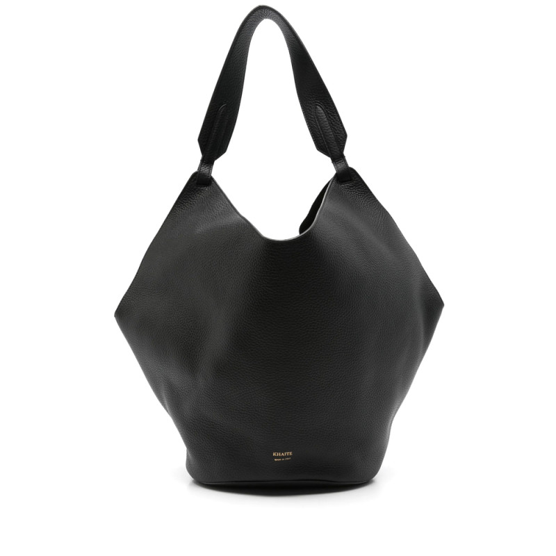 Khaite Medium Lotus Leather Tote Bag