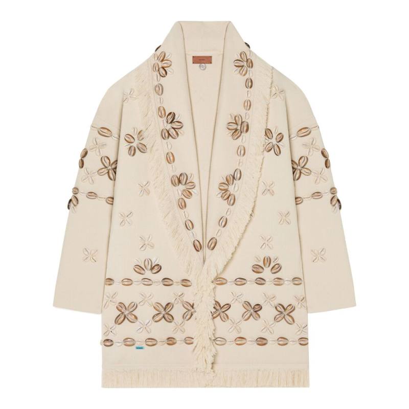 Alanui Ocean Dream Single-breasted Coat