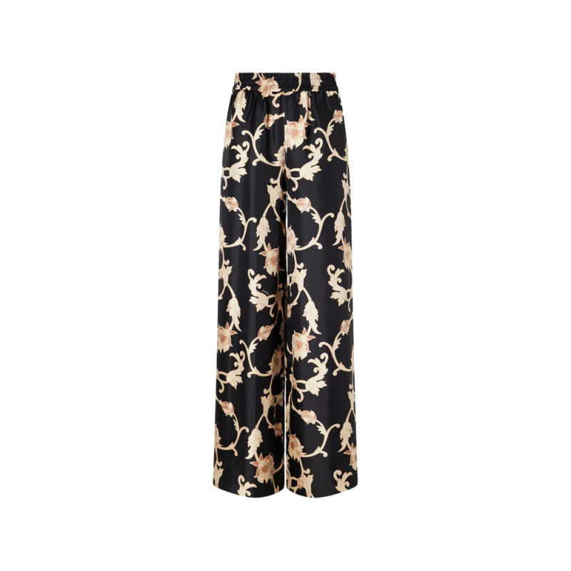 La Doublej Floral-print Palazzo Pants