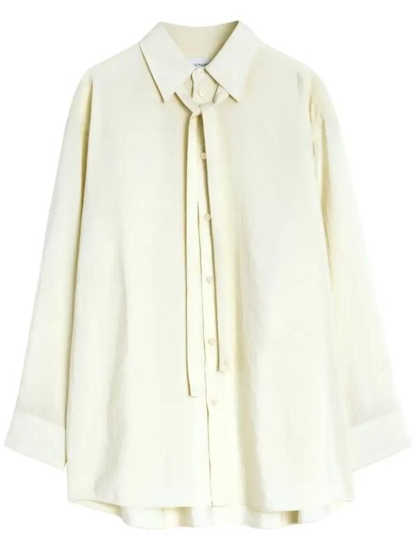 tie long shirt