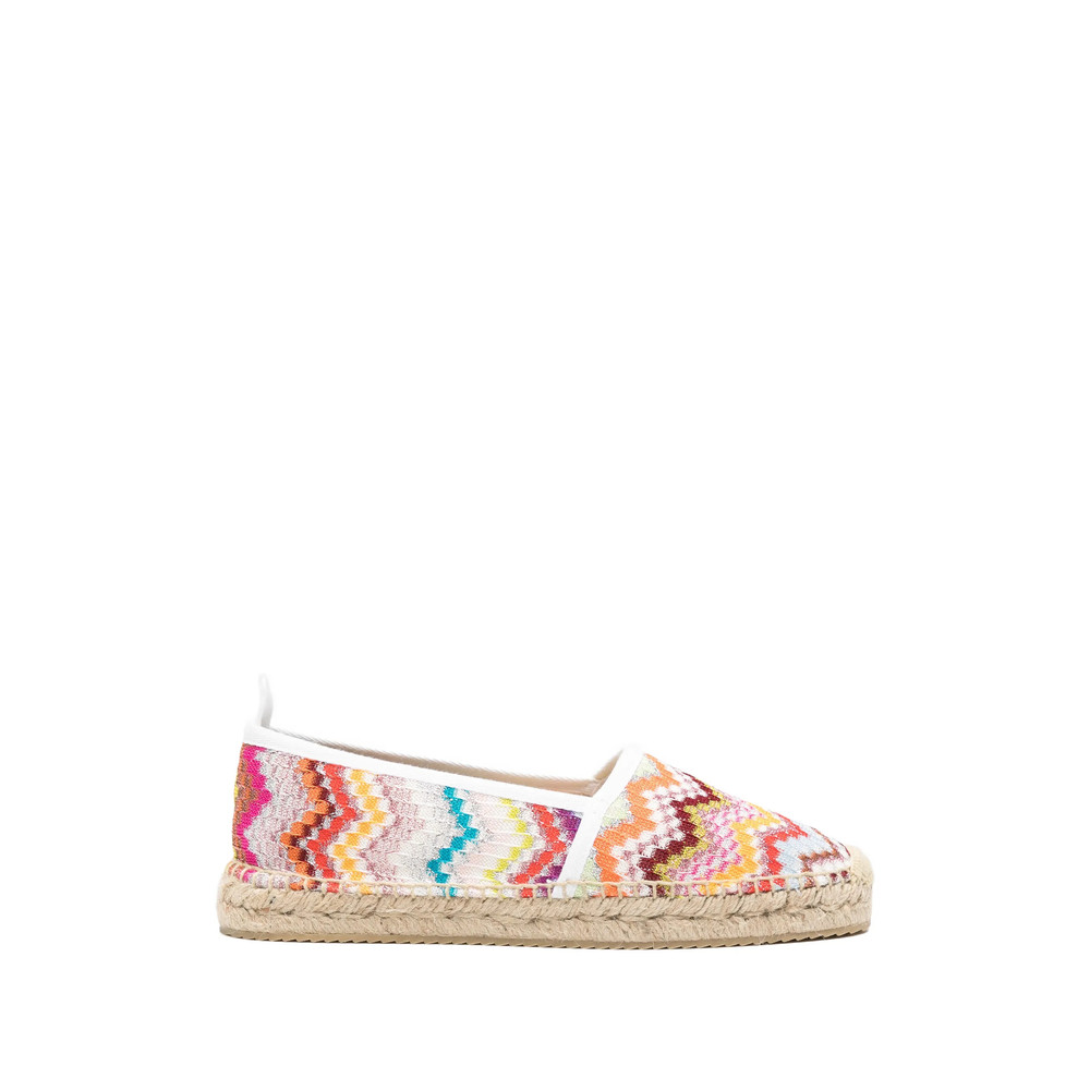 Missoni Chevron-pattern Espadrilles