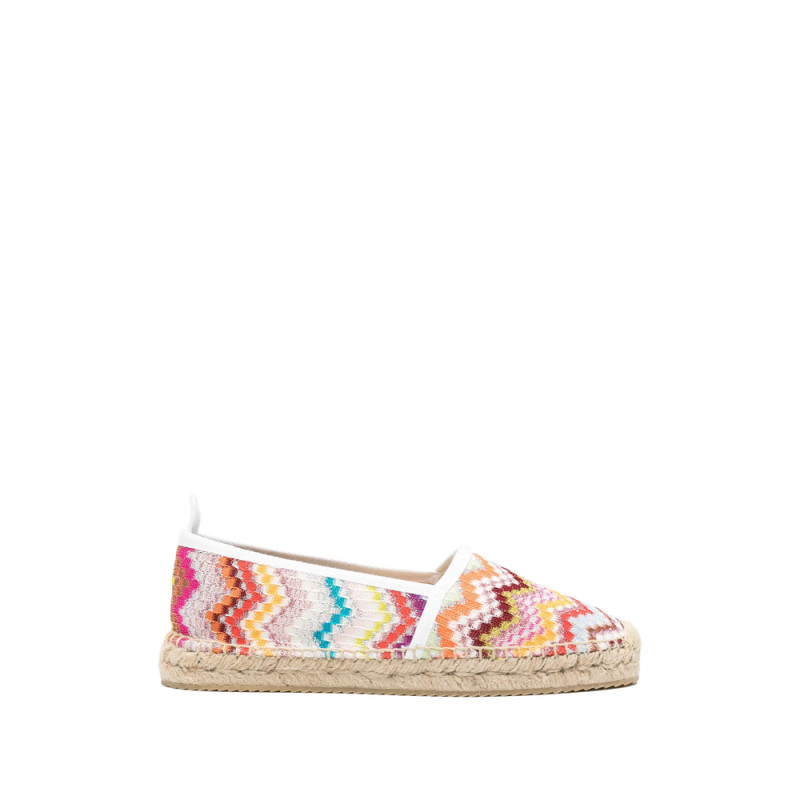 Missoni Chevron-pattern Espadrilles