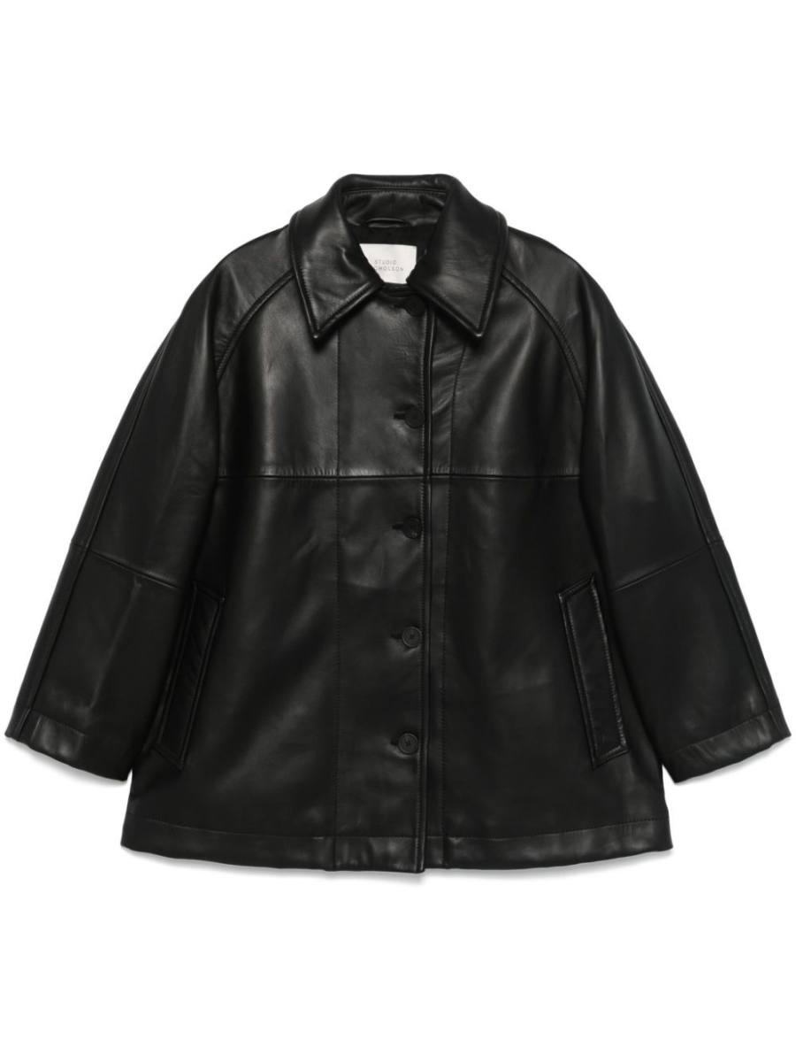 Ridger leather coat