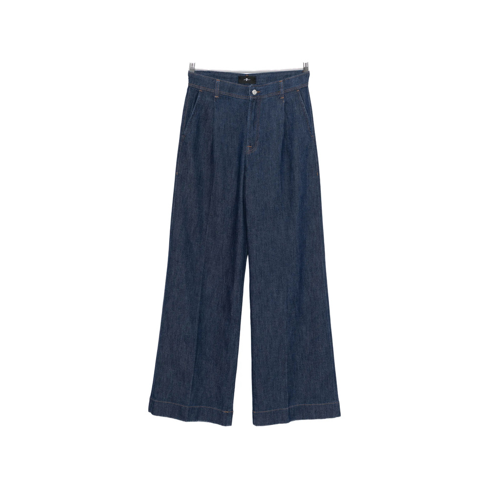 7 For All Mankind Pleated Jeans