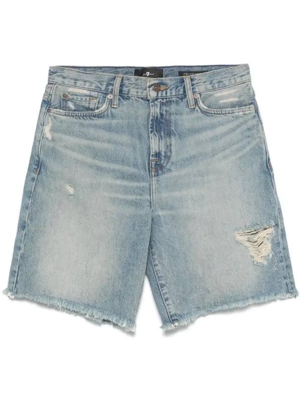 Lola denim shorts