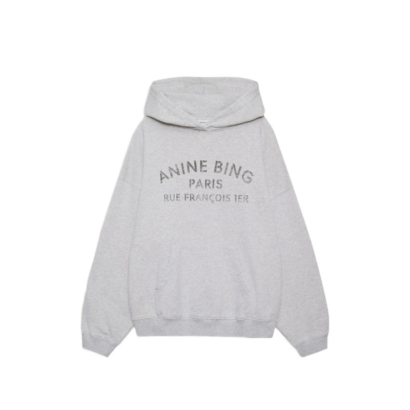 Anine Bing Harvey Sweatshirt Paris Stencil