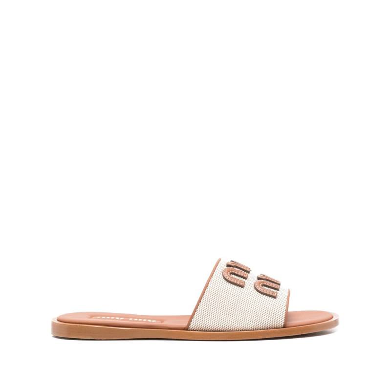 Miu Miu Appliqué-logo Slides