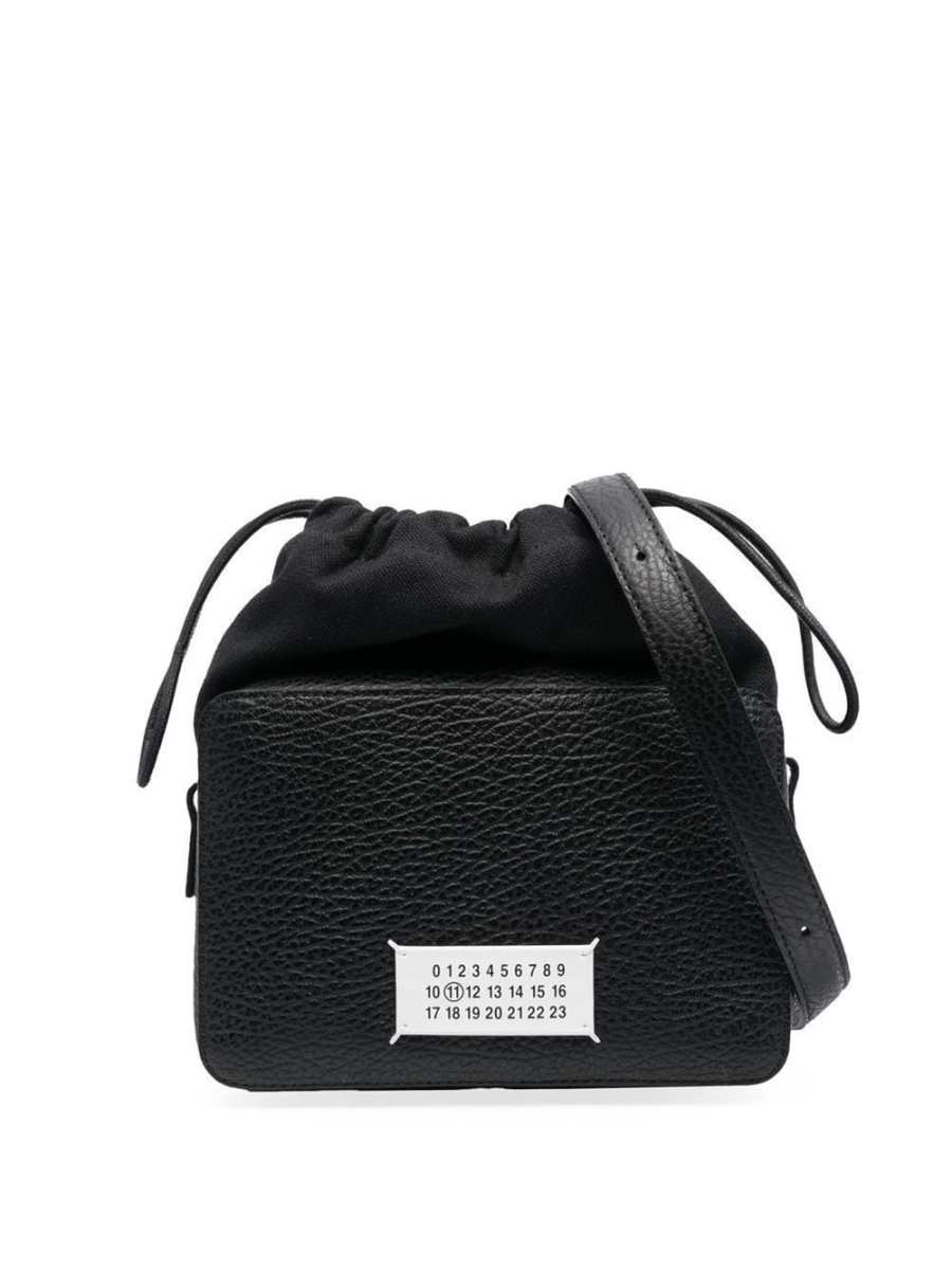 logo-appliqué crossbody bag