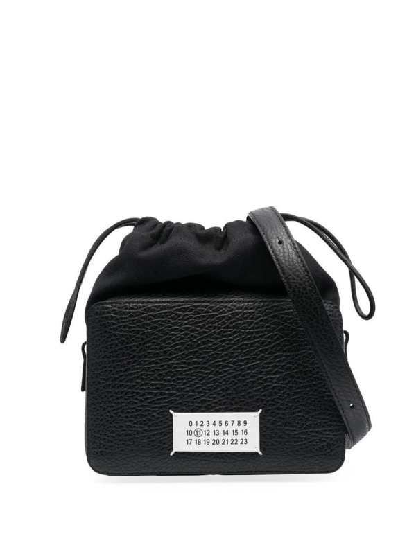 logo-appliqué crossbody bag