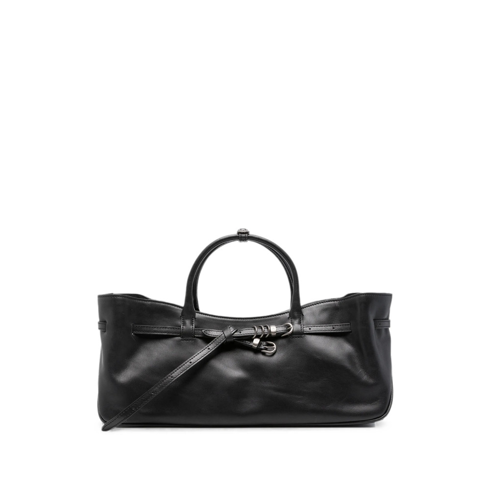 Margesherwood Grandma Used Belt-detail Leather Tote Bag