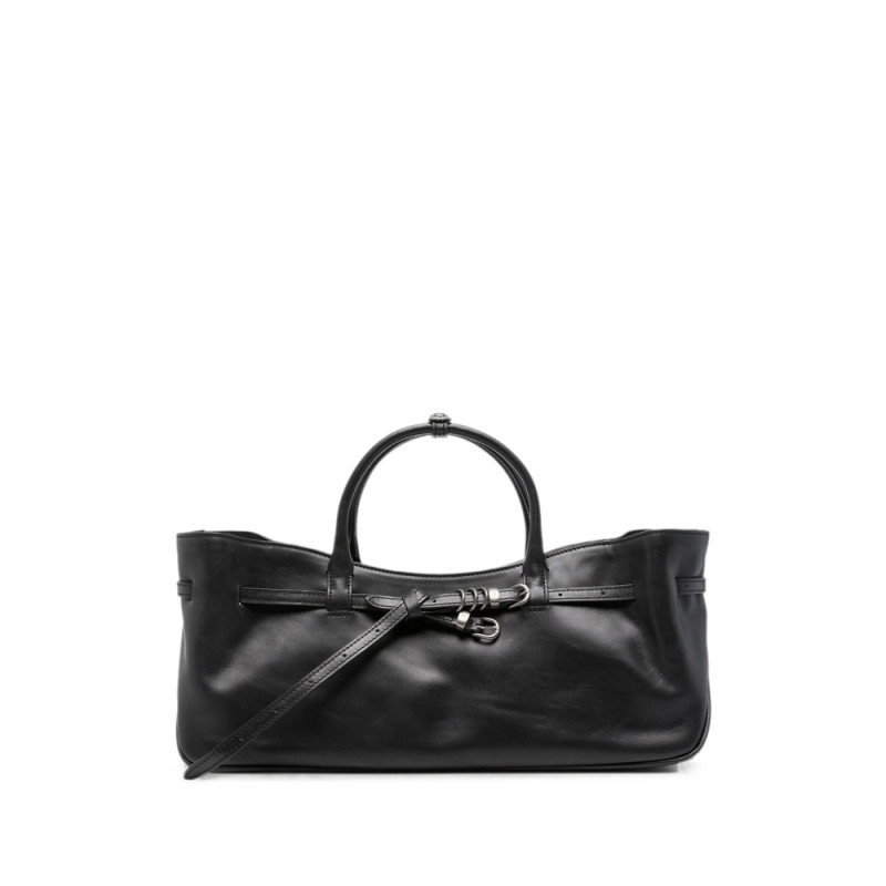 Margesherwood Grandma Used Belt-detail Leather Tote Bag