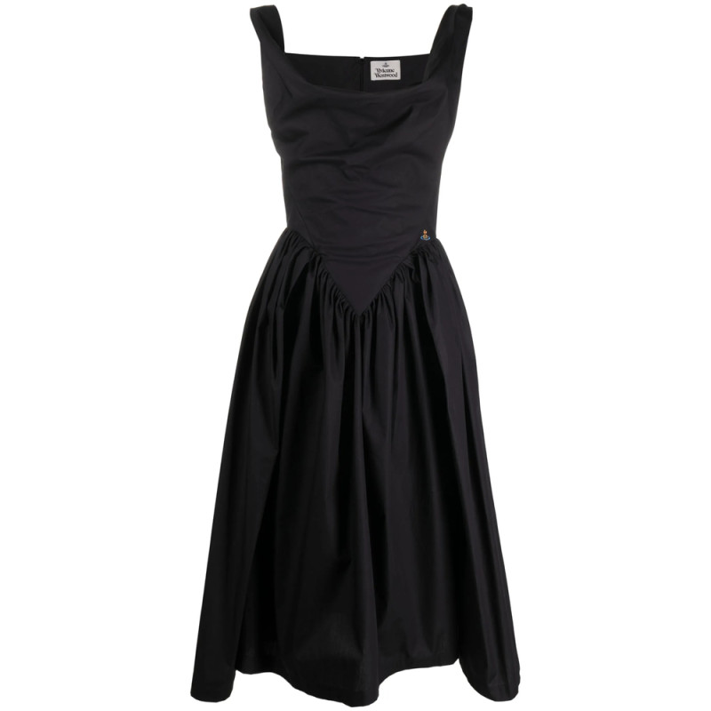 Vivienne Westwood Cowl-neck Corset Dress