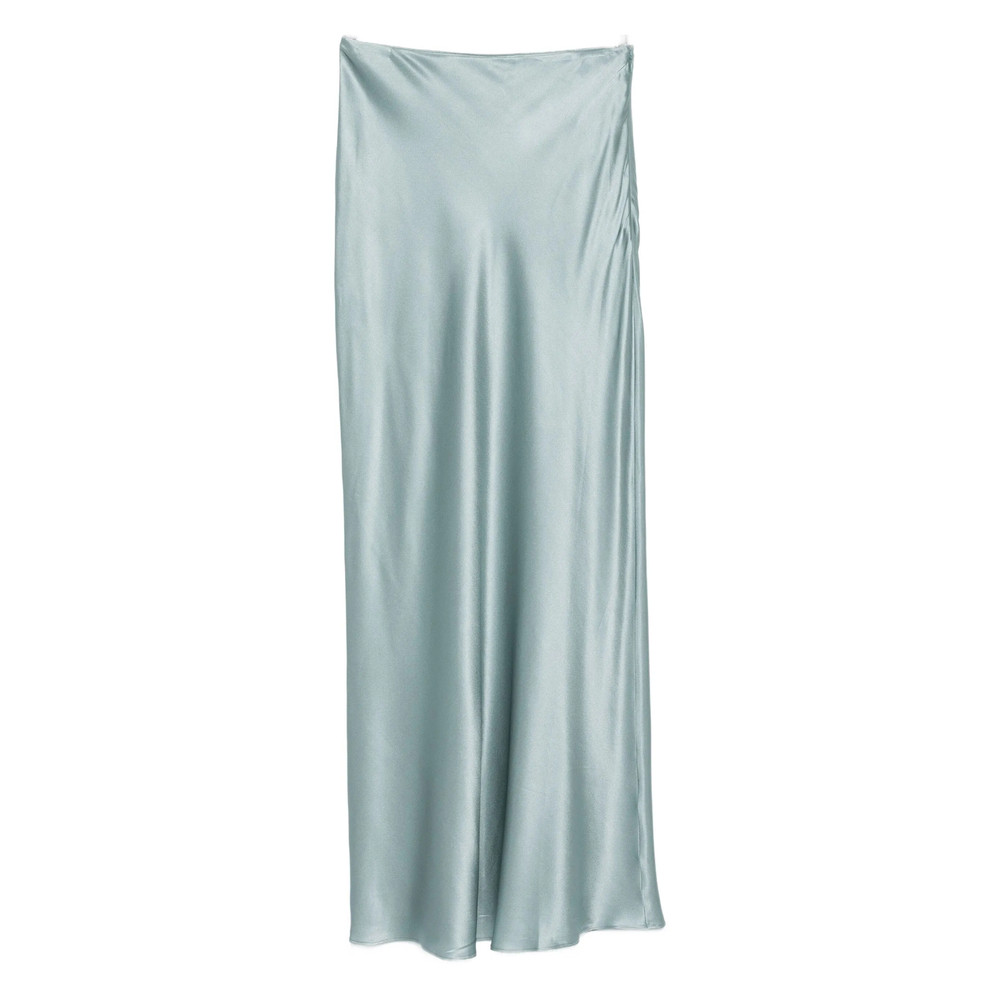 Cult Gaia Chantel Bias-cut Satin Maxi Skirt