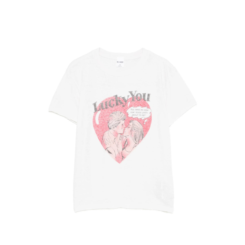 Re/done Lucky You T-shirt