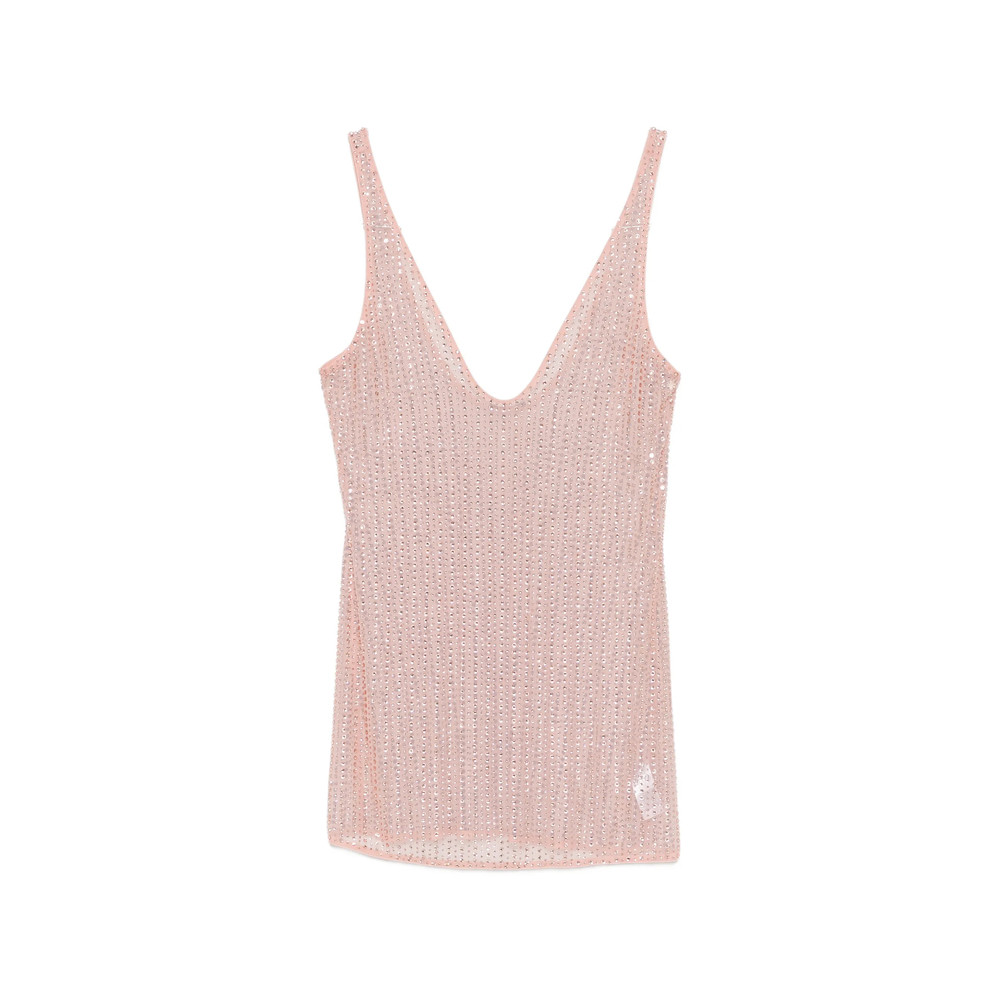 Venuja Crystal-embellished Sleeveless Mini Dress