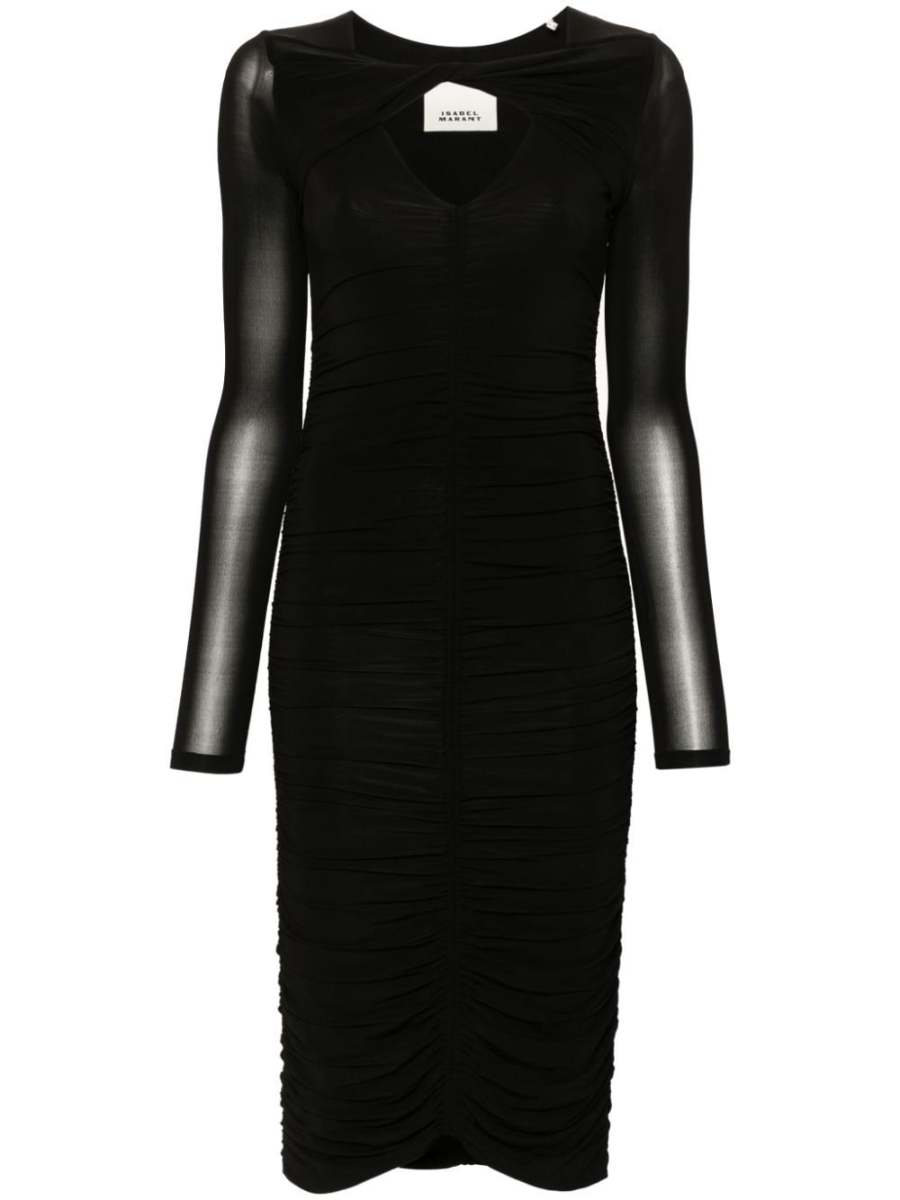 Volgane midi dress