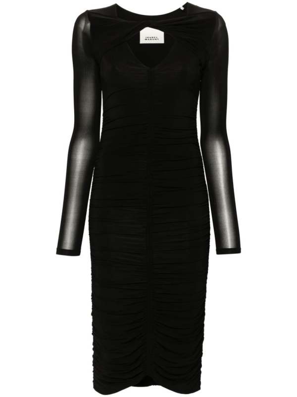 Volgane midi dress
