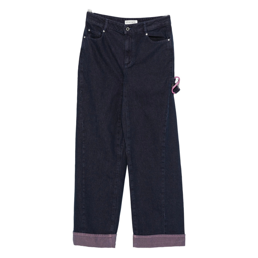 Stine Goya Five-pockets Cuffed Jeans