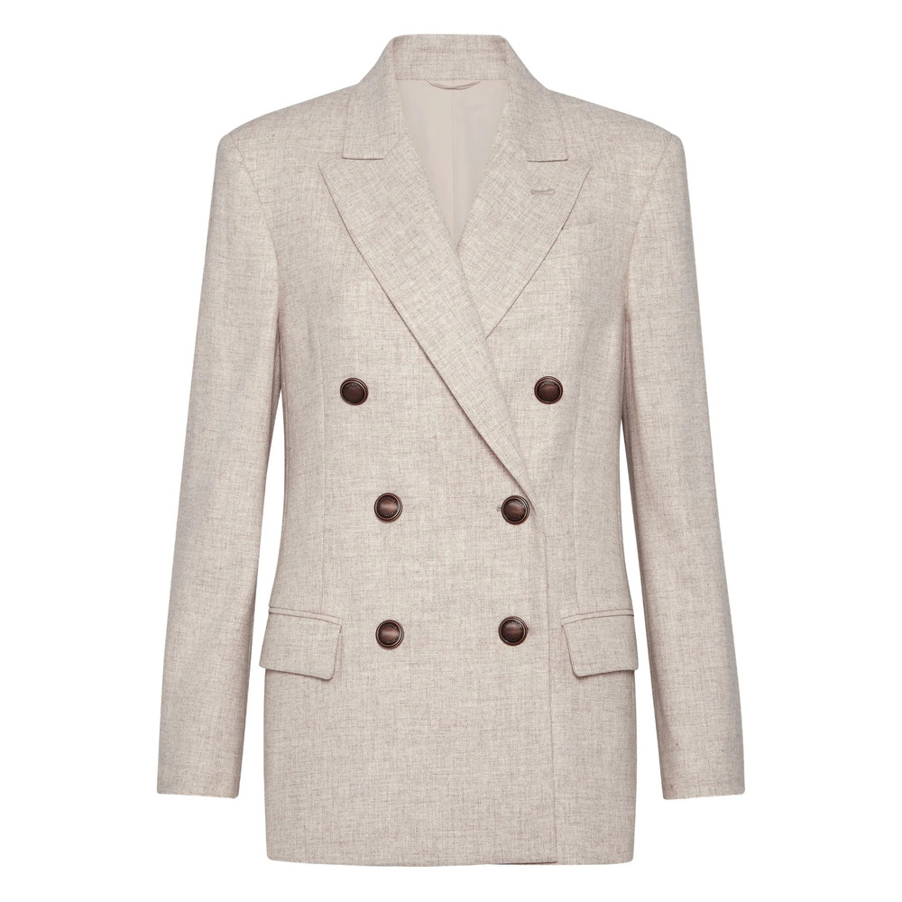 Brunello Cucinelli Twill Flannel Blazer