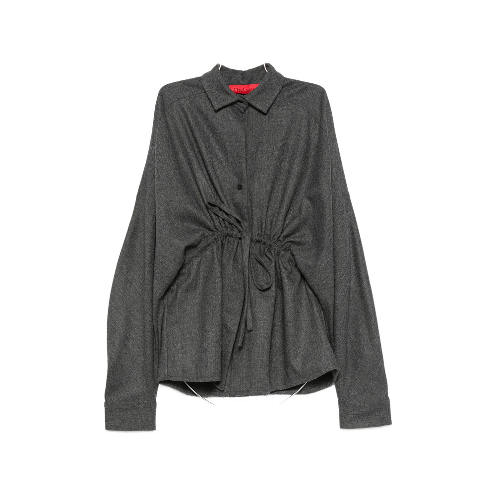 Thelatest E-Dalida Drawstring-waist Shirt