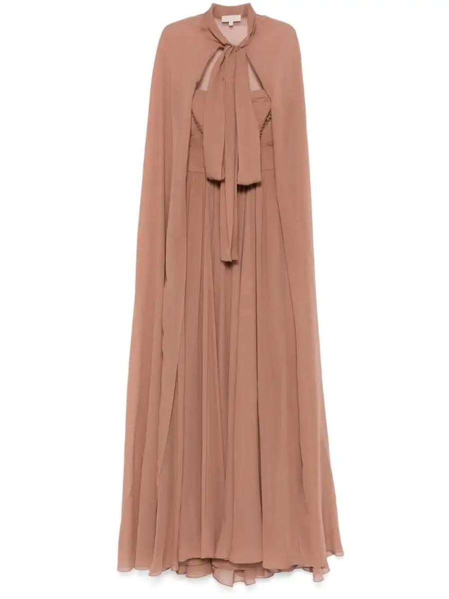 silk gown
