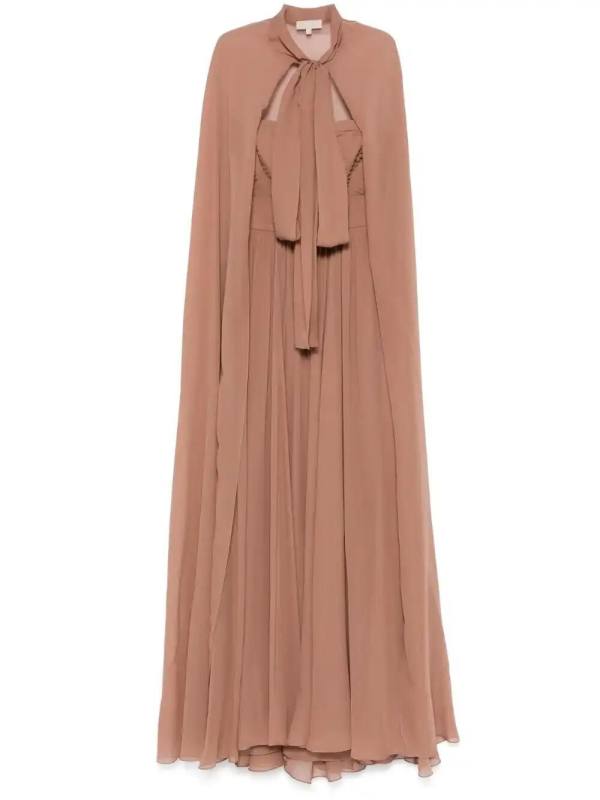 silk gown