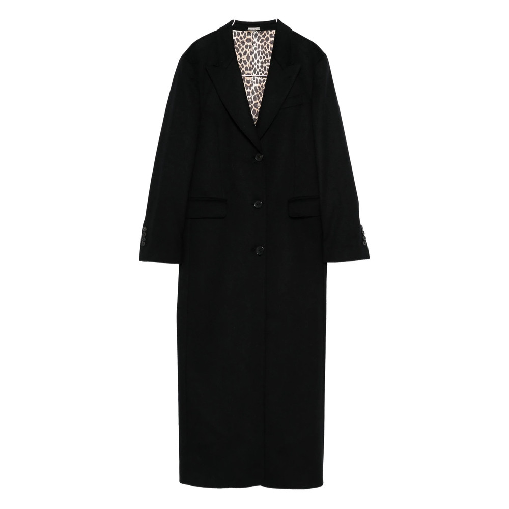 Eraldo Leopard-print Lined Coat