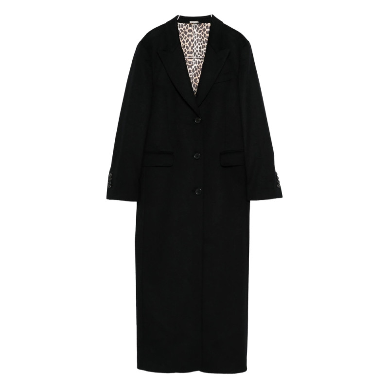 Eraldo Leopard-print Lined Coat