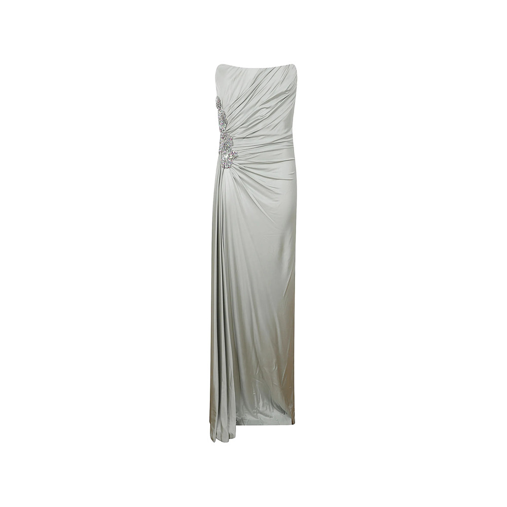 Costarellos Lorinne Jersey Crystal-embellished Maxi Dress