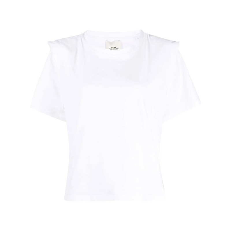 Isabel Marant Zelitos Pleat-detail T-shirt