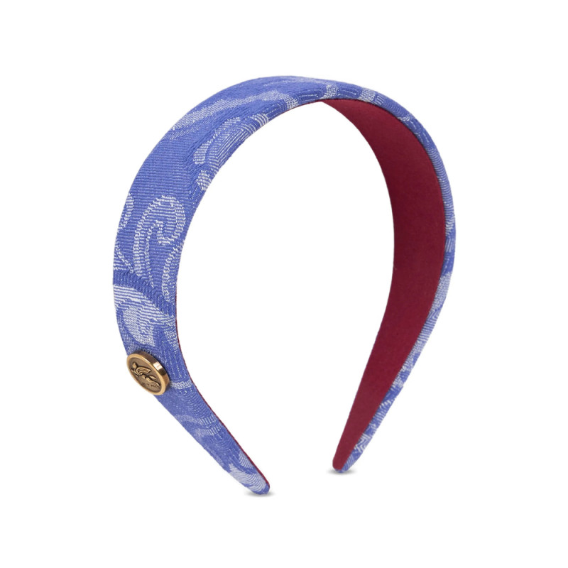 Etro Jacquard Denim Headband