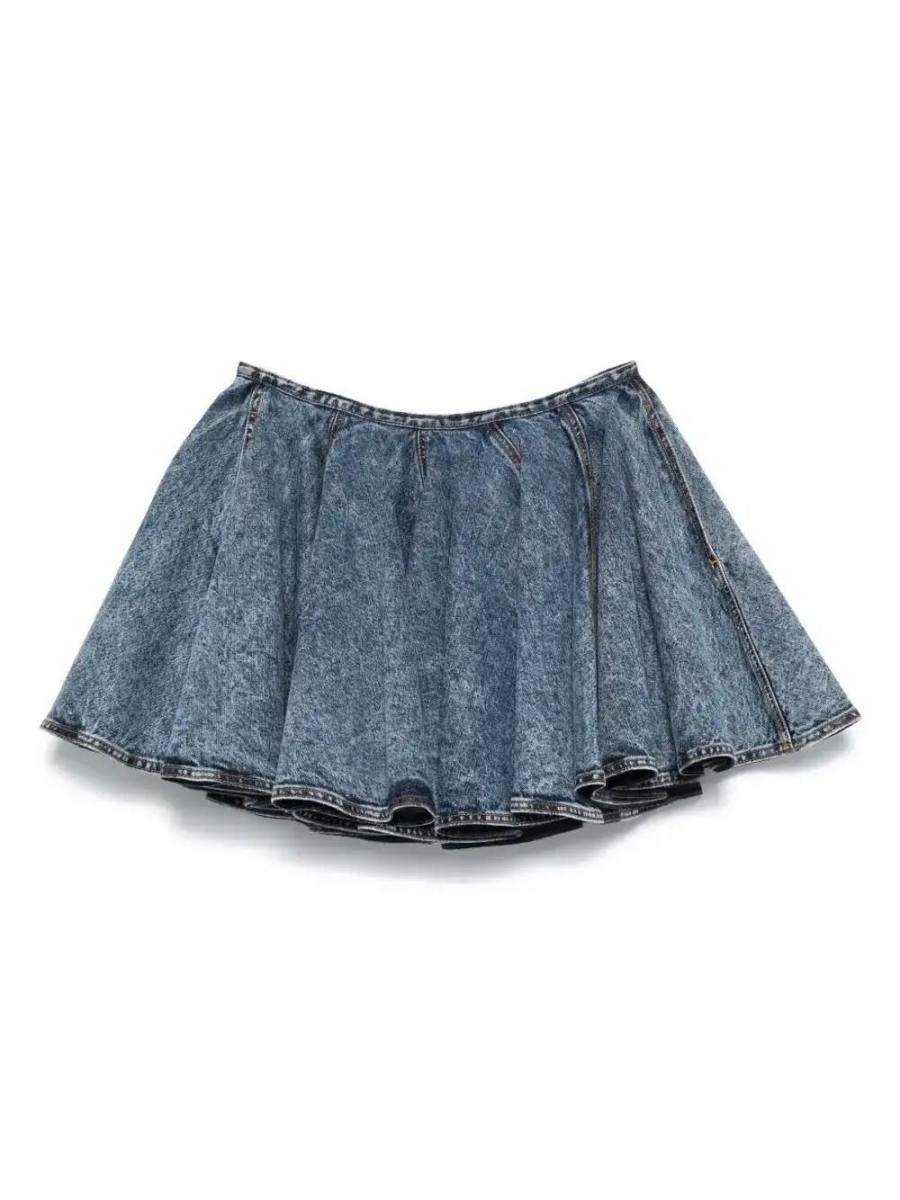 flared mini skirt