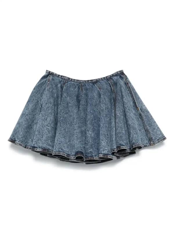 flared mini skirt