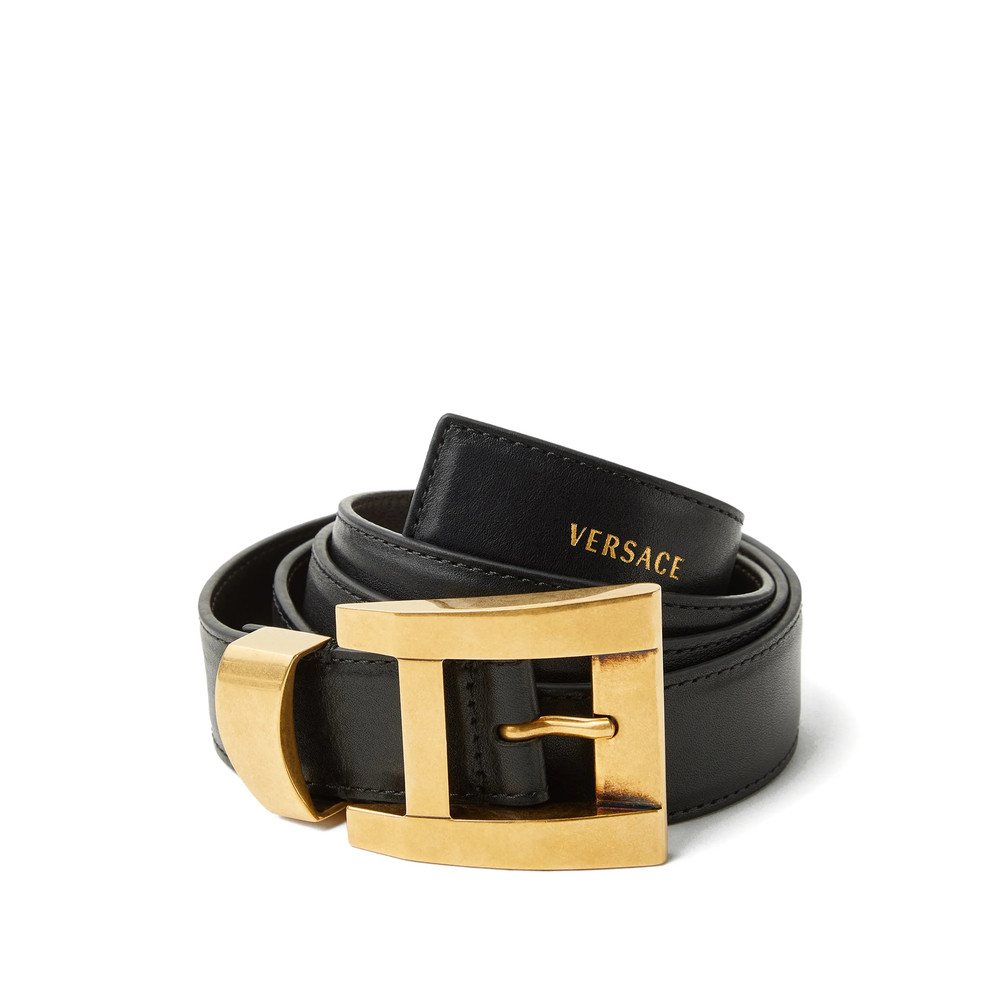Versace Leather Belt 3 Cm