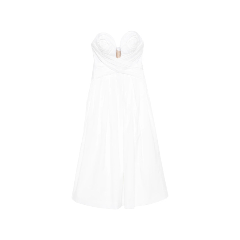 Carolina Herrera Rose-bustier Maxi Dress