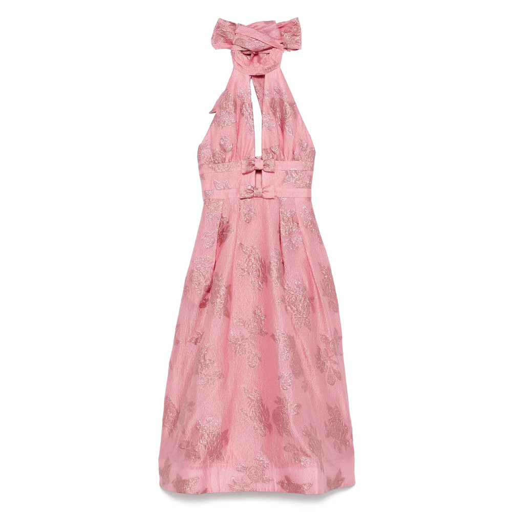 Rebecca Vallance Floral-embroidered Dress