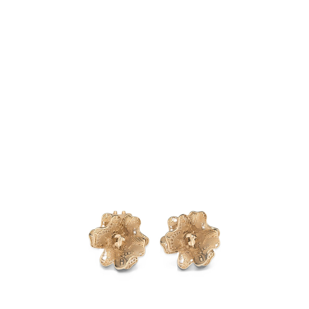 Jimmy Choo Lace Corsage Earrings