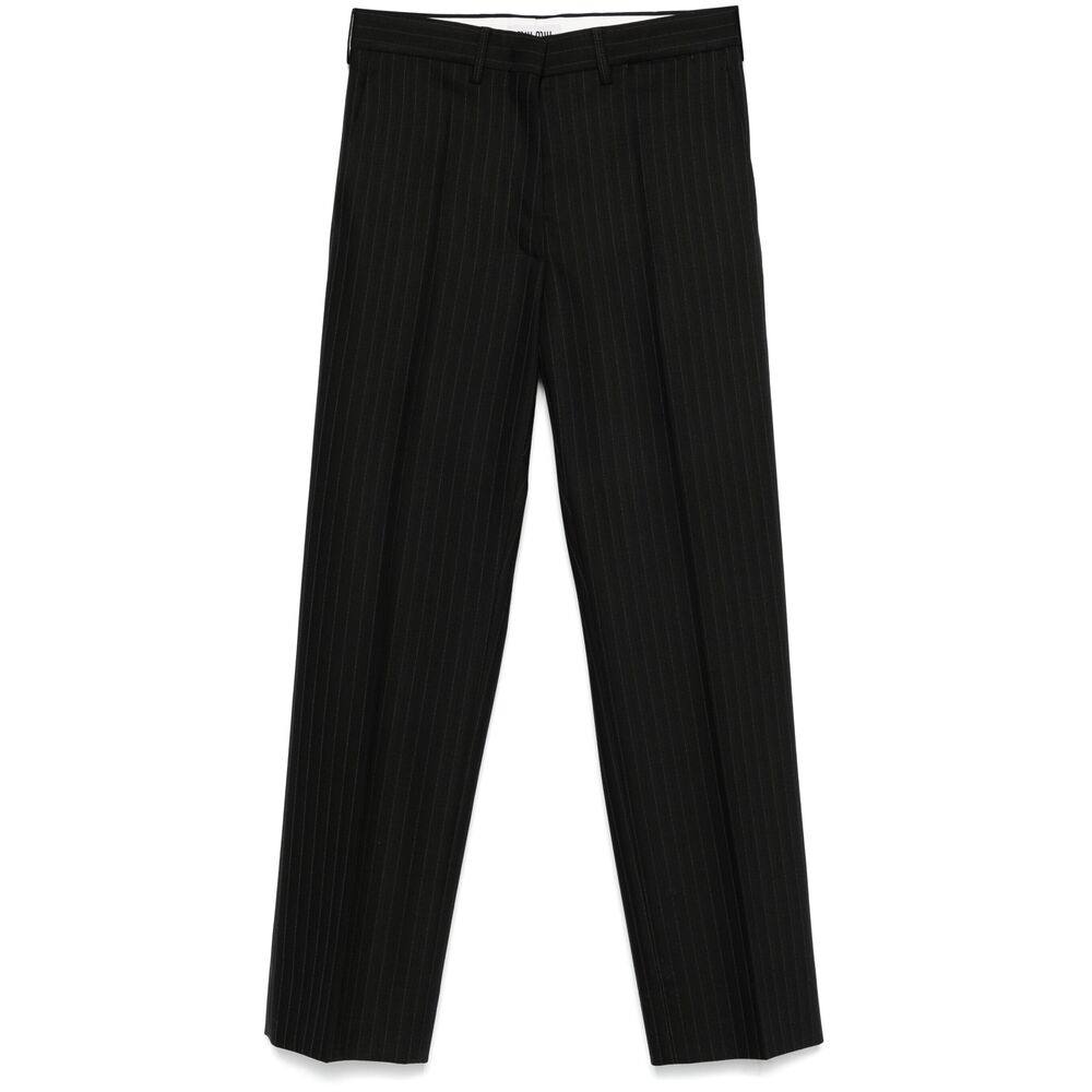 Miu Miu Pinstriped Trousers